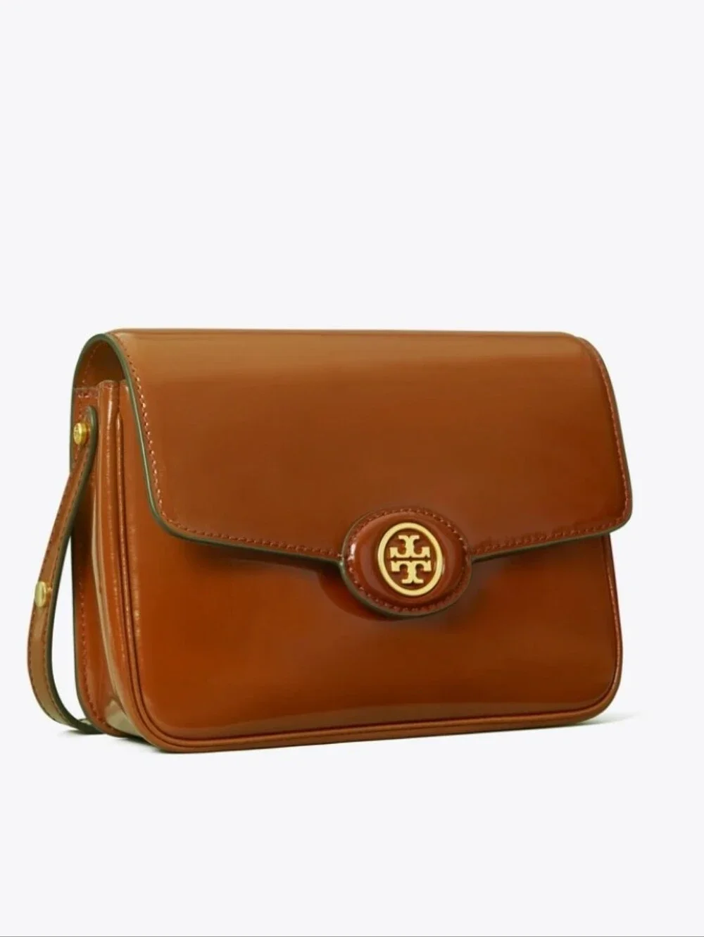 Tory Burch ROBINSON SPAZZOLATO SHOULDER BAG